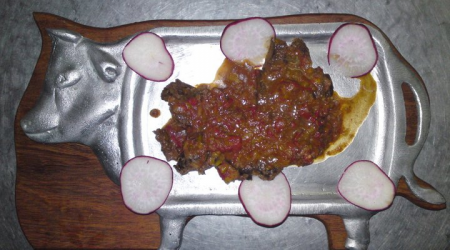 Hígado en Salsa Criolla